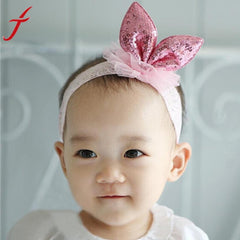 Girl Rabbit ears Headwear 2017 Head Accessories Hair band  Elastic Special accessory Hair Band